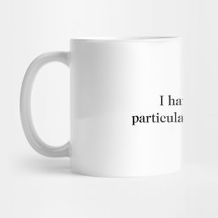 I Have A Very Particular Set Of Skills Mug